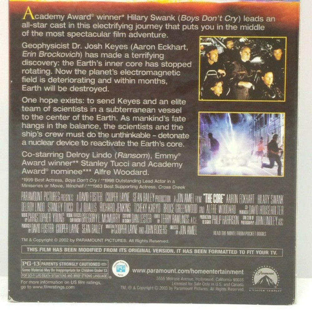 The Core (VHS, 2003) 4730E1M - Picture 6 of 11